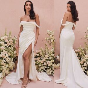 House of CB 'Delphine' Ivory Draped Corset Bridal Gown NWOT size XL